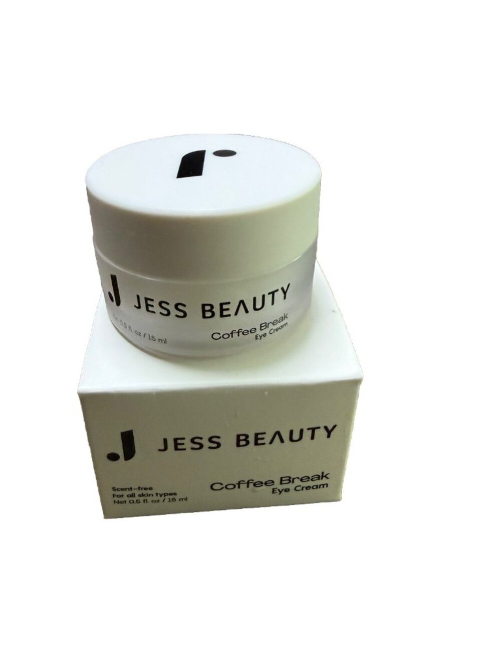 JESS BEAUTY COFFEE BREAK EYE CREAM ~ 0.5 OZ  NEW!
